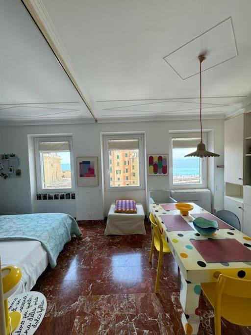Attico Sul Porticciolo Antico Di Camogli Exterior foto